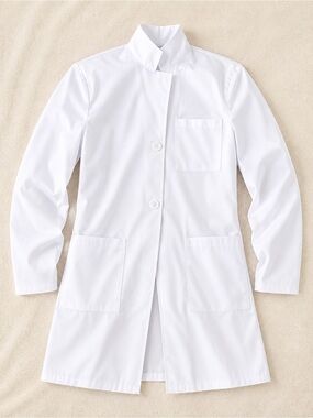 White Women's Lab Coat Jacket
